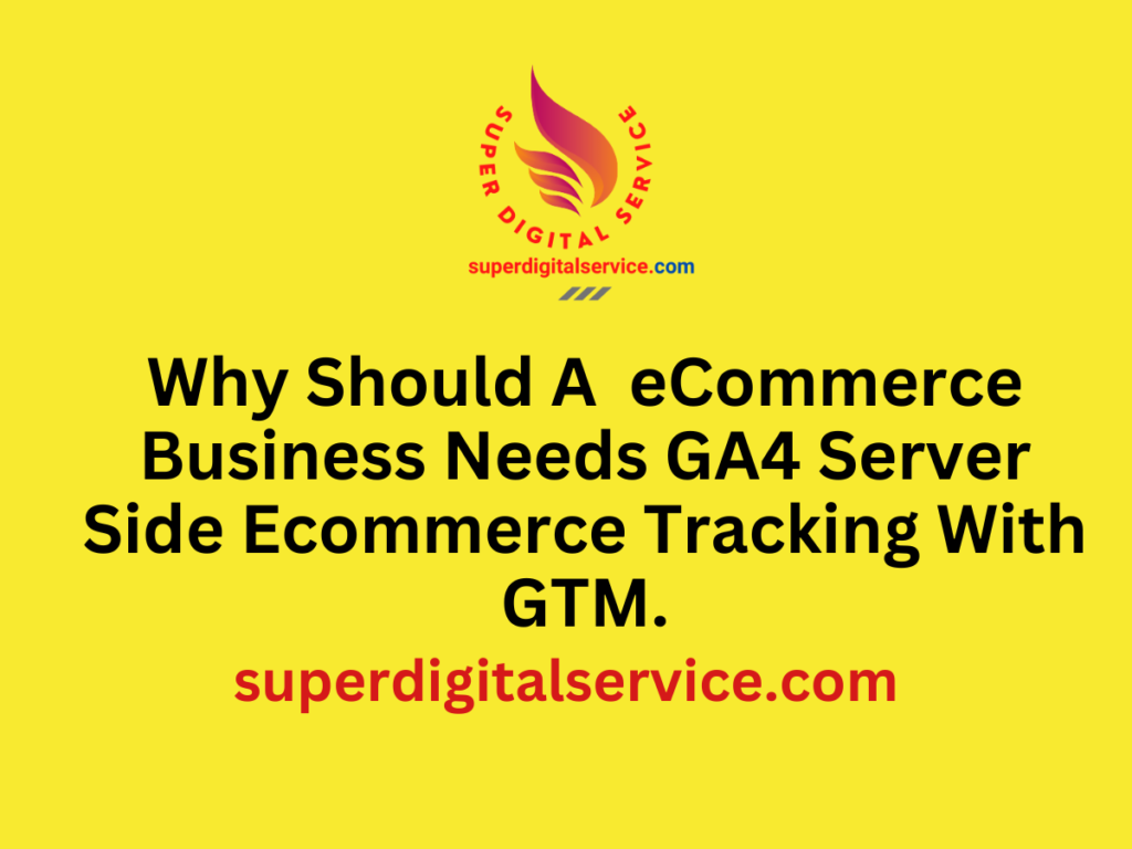 Ga4 Server Side eCommerce Tracking