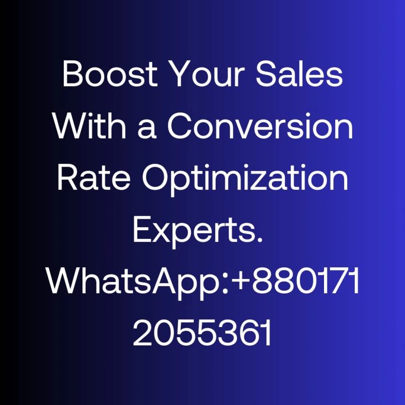 conversion rate optimization